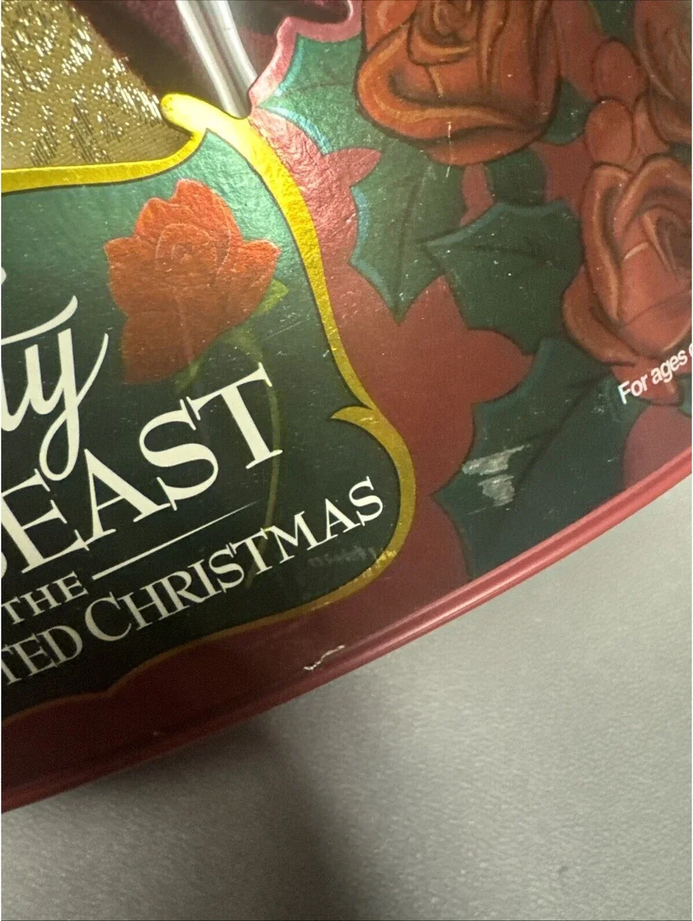 Holiday Princess Belle Disney Beauty & The Beast Enchanted Christmas 1997 Mattel